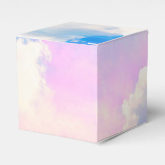 Caixinha De Lembrancinhas Cloudy Pastel Sky 1
