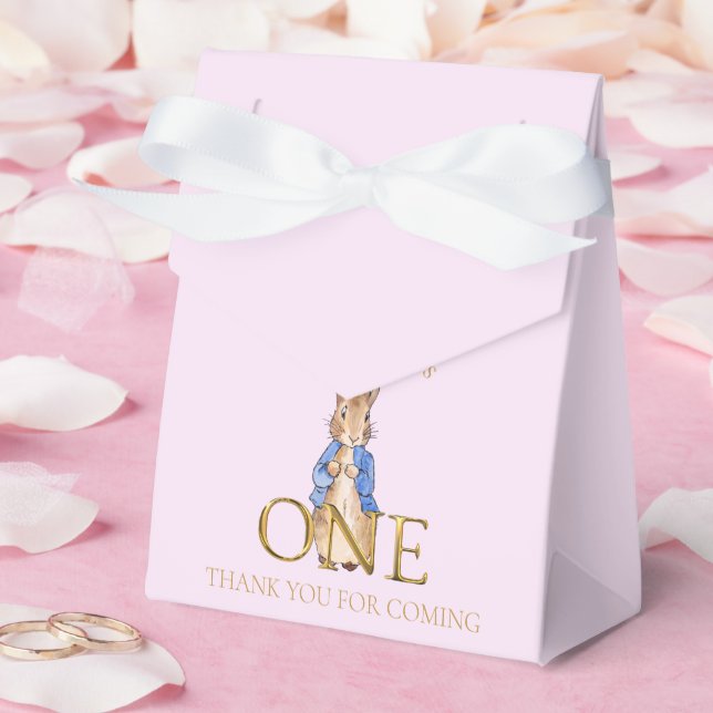 Caixinha De Lembrancinhas Coelho Clássico Personalizado Primeiro aniversário (Casamento)
