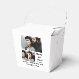 Caixinha De Lembrancinhas Colagem de Fotografias personalizada da recepção d