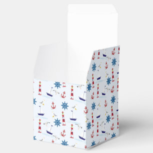 Caixinha De Lembrancinhas Colagem Náutica