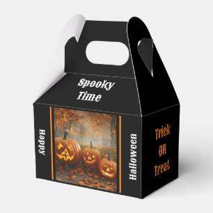 Caixinha De Lembrancinhas Coleção da Família Spooky Pumpkins