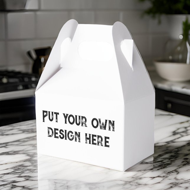 Caixinha De Lembrancinhas Coloque seu próprio design (Criador carregado)