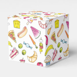 Caixinha De Lembrancinhas Comida