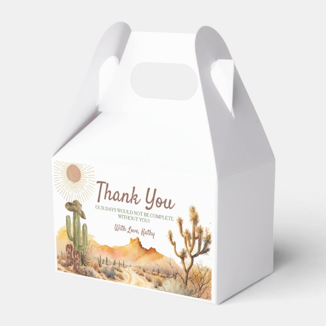 Caixinha De Lembrancinhas Como O Ocidente Era Um Vaqueiro Festa de aniversár (Frente)