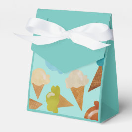 Caixinha De Lembrancinhas Cones de sorvete para Dias