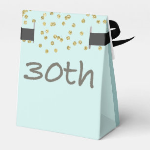 Caixinha De Lembrancinhas Confetes do aniversário de 30 anos