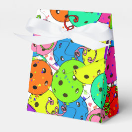 Caixinha De Lembrancinhas Confetti e Balões-de-Pickleball