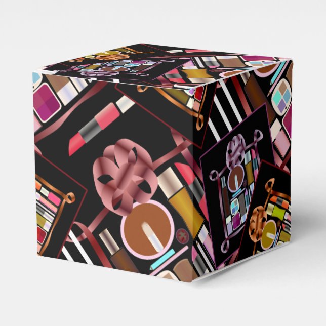 Caixinha De Lembrancinhas Conjunto de cosméticos (Frente)