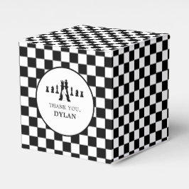 Caixinha De Lembrancinhas Conselho de xadrez e peças do jogo Noite de Qualqu