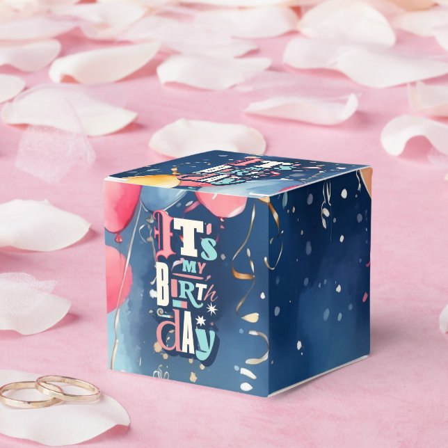 Caixinha De Lembrancinhas Convite de aniversário (Casamento)