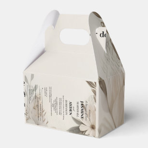 Caixinha De Lembrancinhas Convites personalizados elegantes