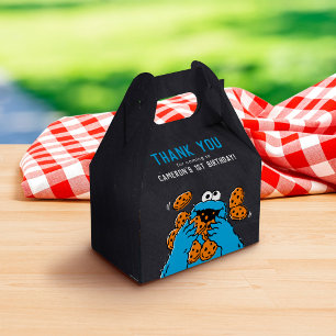Caixinha De Lembrancinhas Cookie Monster Birthday Chalkboard