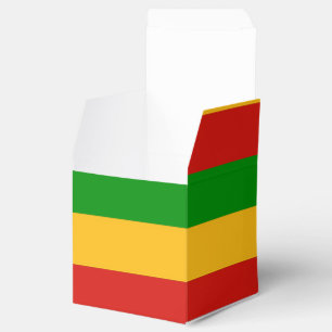 Caixinha De Lembrancinhas CORES DA BANDEIRA DE RASTAFARI + suas ideias