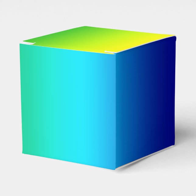 Caixinha De Lembrancinhas Cores do arco-íris (Frente)