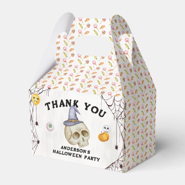 Caixinha De Lembrancinhas Costume de Halloween (Frente)