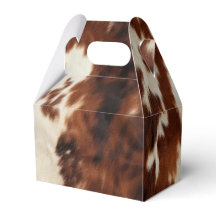 Cream Cowhide Castanho