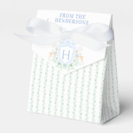 Caixinha De Lembrancinhas Crest de Vendedores de Natal | Monograma