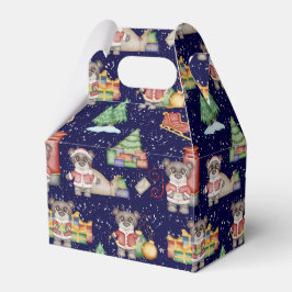 Caixinha De Lembrancinhas Crianças Bebidas Festivas Festivas Cuecas de Natal