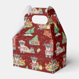 Caixinha De Lembrancinhas Crianças Bebidas Festivas Festivas Cuecas de Natal