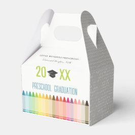 Caixinha De Lembrancinhas Crianças Bonitas Crayon Diversão Arco-Íris Graduaç