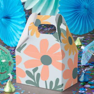 Caixinha De Lembrancinhas crianças Cute Ladybug Bolinhas Daisy Flower Padrão