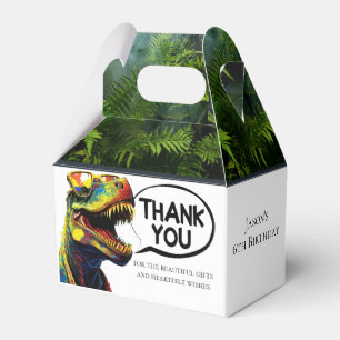 Caixinha De Lembrancinhas Crianças da Selva Dino Jurassic