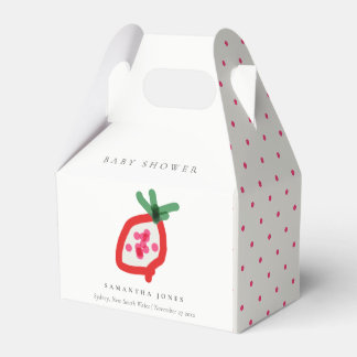 Caixinha De Lembrancinhas Crianças Modernas Desenharam Chá de fraldas de Fru