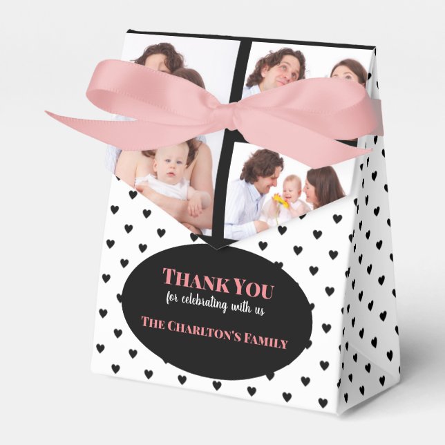 Caixinha De Lembrancinhas Criptografia 3 Seções Fotografias Personalizadas (Frente)