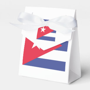 Caixinha De Lembrancinhas Cuba Flag Emblem
