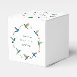 Caixinha De Lembrancinhas Cube surprise baptême