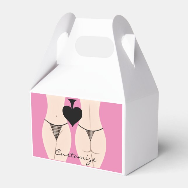 Caixinha De Lembrancinhas Cueca Tanga Espada Thunder_Cove (Frente)