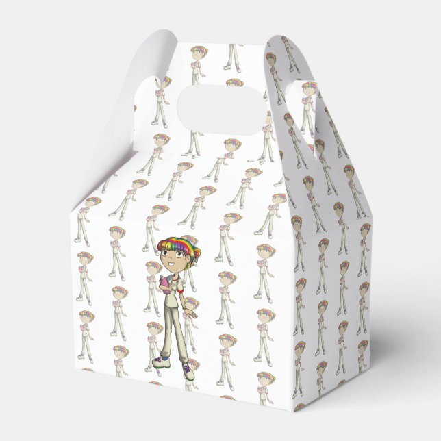 Caixinha De Lembrancinhas Cuidados (Frente)