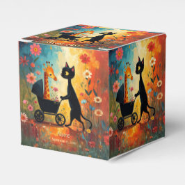 Caixinha De Lembrancinhas Cute Cat Giraffe Favor Box