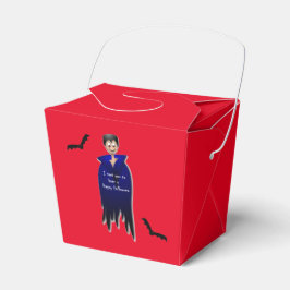 Caixinha De Lembrancinhas Cute Dracula Halloween