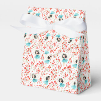 Caixinha De Lembrancinhas Cute Floral Kids Favor Box 