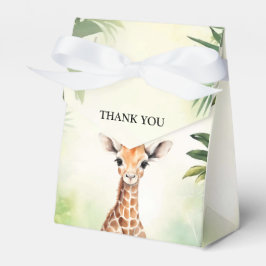 Caixinha De Lembrancinhas Cute Giraffe Jungle Baby Shower Party Beautiful