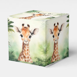 Caixinha De Lembrancinhas Cute Giraffe Jungle Baby Shower Party Beautiful