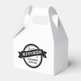 Caixinha De Lembrancinhas Da Cozinha Do Favor Personalizado