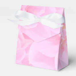 Caixinha De Lembrancinhas Dahlias Em Rosa Suave