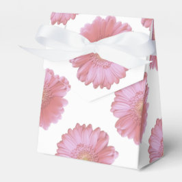 Caixinha De Lembrancinhas Daisy gerbera rosa pálido