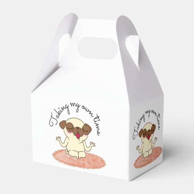 CAIXINHA DE LEMBRANCINHAS DANDO O MEU PRÓPRIO TEMPO (Frente)