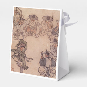 Caixinha De Lembrancinhas Danwon Mudong - Trabalho de arte de pintura tradic