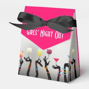 Caixinha De Lembrancinhas Das meninas da noite cocktail para fora