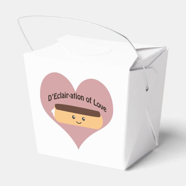 Caixinha De Lembrancinhas D'eclair Of Love (Verso)