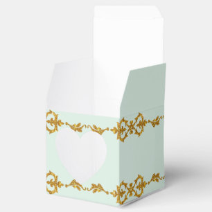 Caixinha De Lembrancinhas Decoração da recepção do brilho de Nouveau da 