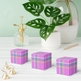 Caixinha De Lembrancinhas  Decorative Plaid