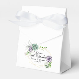 Caixinha De Lembrancinhas Desert Succulent Wedding