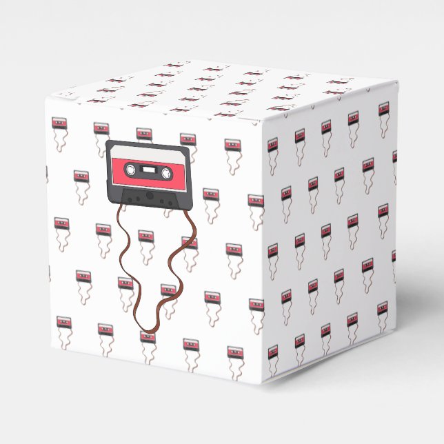 Caixinha De Lembrancinhas Desferida a fita cassete Mixtape Retroativa (Frente)