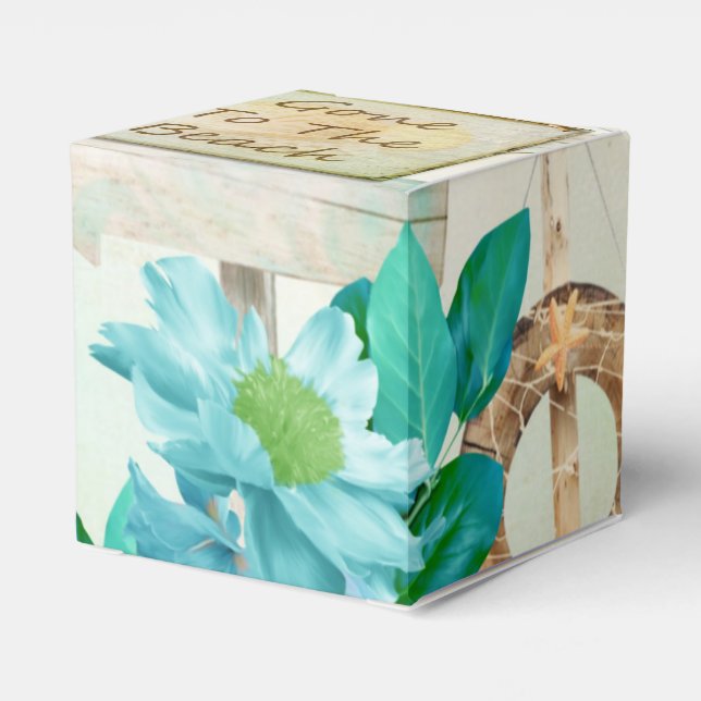 Caixinha De Lembrancinhas Design da Série Náutica 2 (Verso)