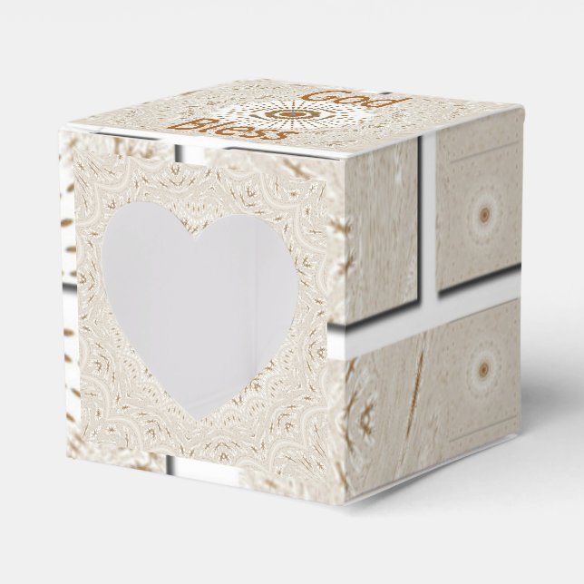 Caixinha De Lembrancinhas Design de arte tradicional africana (Frente)